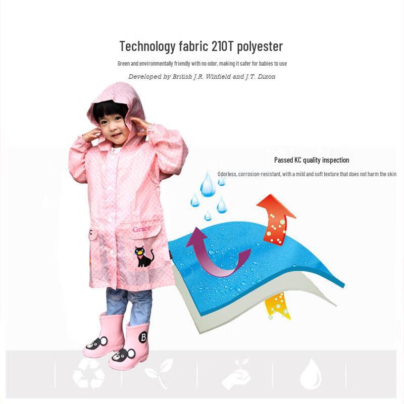 Kids' Portable Rain Cape