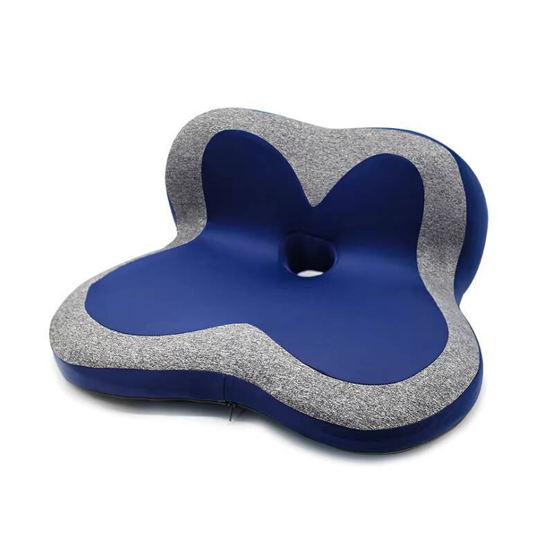 Office Pillow Petal Type Lumbar Rest Memory Foam Seat Cushion Ergonomic Memory Cotton Office Cushion Hemorrhoid Chair Artifact