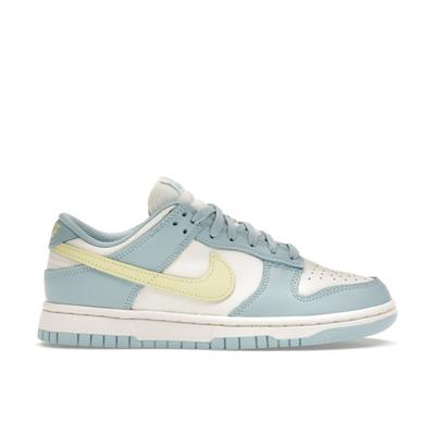 Женские кроссовки Dunk Low Ocean Bliss White Sail Citron-Tint DD1503-123