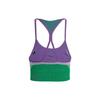 adidas Stella McCartney Truestrength Spliced Design трикотажный спортивный бюстгальтер женский спортивный бюстгальтер многоцветный HG1417