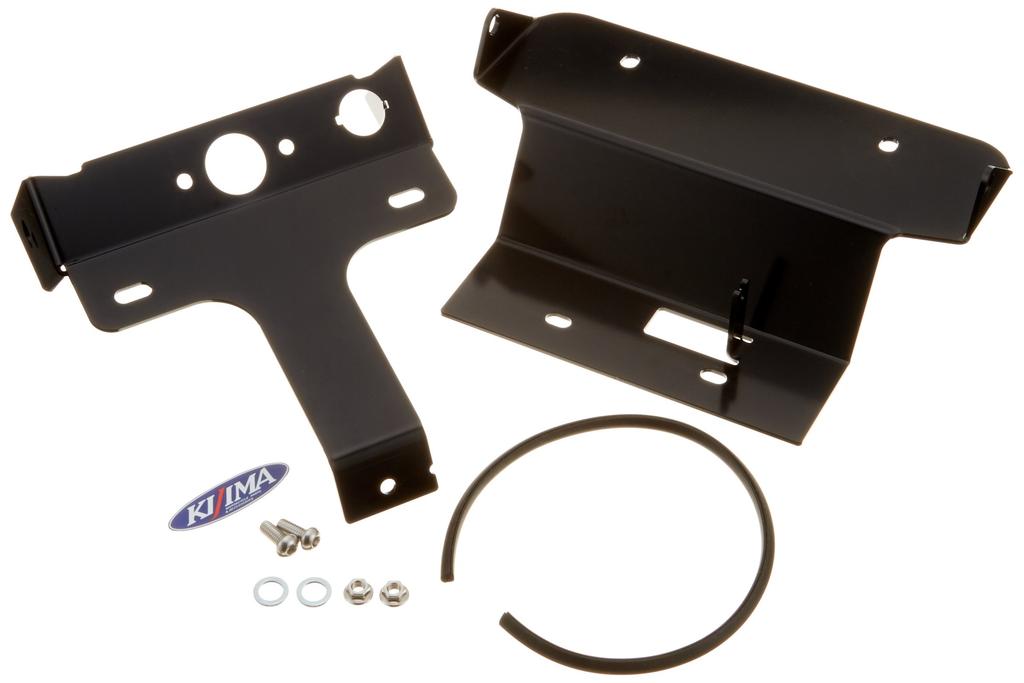 Комплект запчастей для мотоцикла Kijima без крыльев HONDA CB400SF('14-) Сталь/Черный 315-047