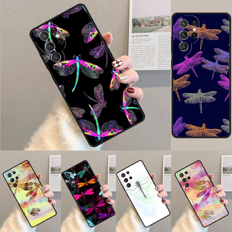 Красочный чехол-бабочка для Samsung Galaxy note 10 pro S26 Ultra S23 S24 FE S25 S21 S22 PLUS ударопрочный