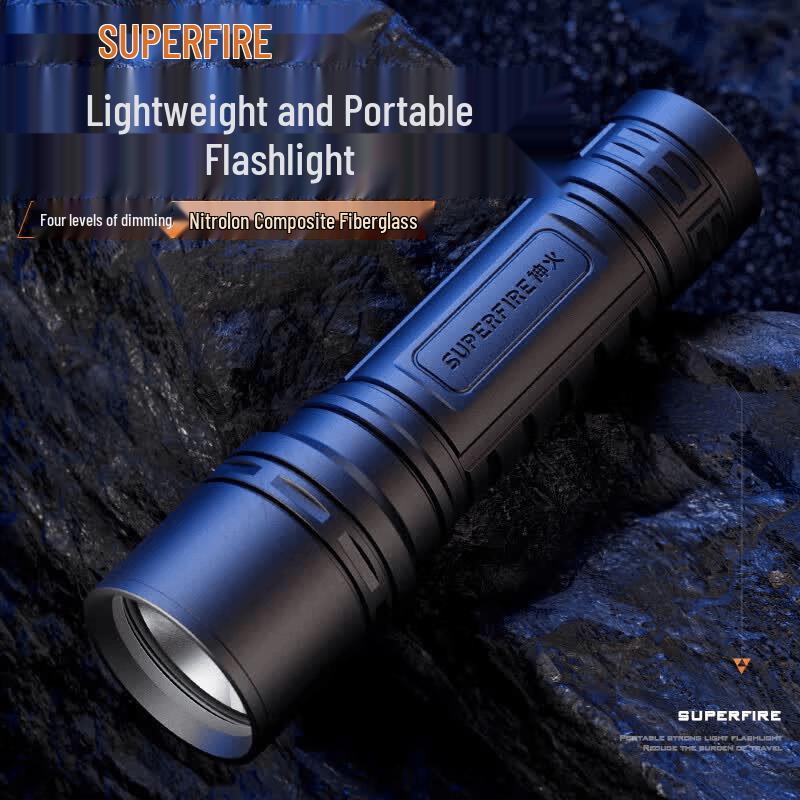 SupFire S33-N 7W Mini Rechargeable Flashlight