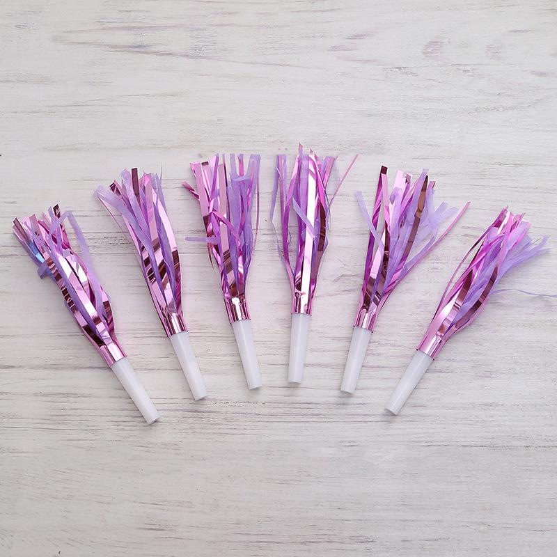 Красочный свисток-дракон с кисточкой для украшения вечеринки и фотореквизит