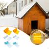 ПВХ полосовые завесы для дверей Складские принадлежности Легко резать и устанавливать Обрезаемая длина 5 футов Собака