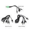 USB 5V Кабель питания для зарядки Быстроразъемный 5V USB на 5.5x2.1mm 4.0x1.7mm 2.0x0.6mm 2.5x0.7mm 3.5x1.35mm для Настольной лампы