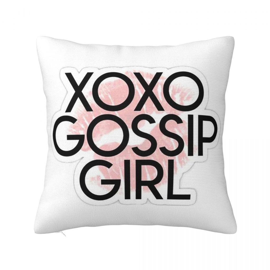 Classic Movie Gossip Girls Square Pillowcase Cushion Cover Pillow Case Throw Pillow Cover for Home Bedroom Car