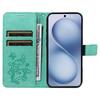 For Vivo S30 Pro Mini 5G Wallet Case Floral Butterfly Imprint Leather Phone Cover Stand