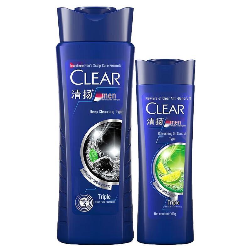 Шампунь против перхоти для мужчин Clear Men Глубокое очищение