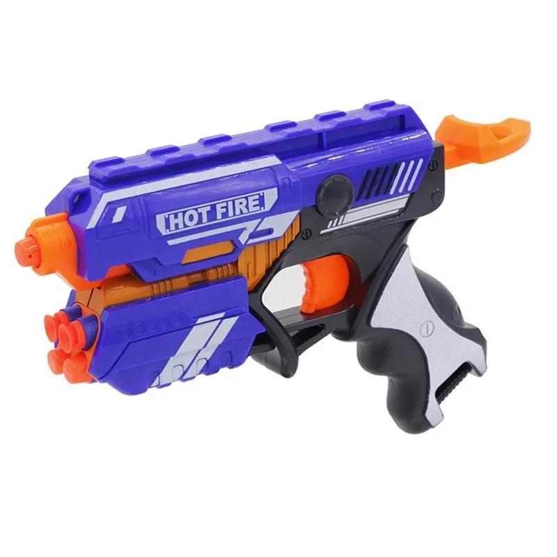 Детский игрушечный пистолет с мягкими пулями, наборы для Nerf Darts, игрушечный пистолет, дальнобойный бластер для дротиков, детские игрушки, рождественский подарок