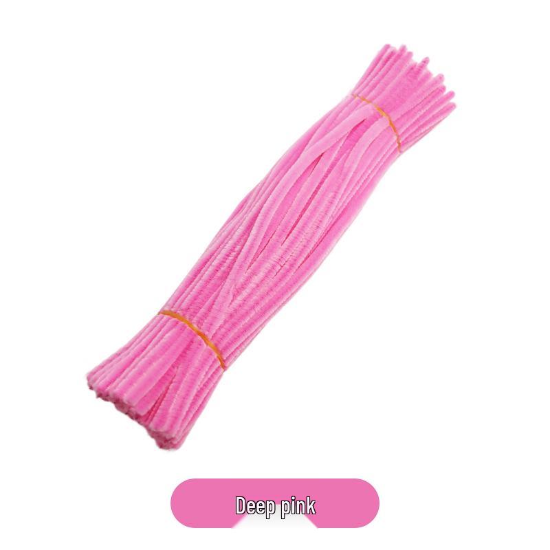 Набор разноцветных синельных проволок для творчества: Зашифрованные, изменяемые ершики для детских образовательных проектов