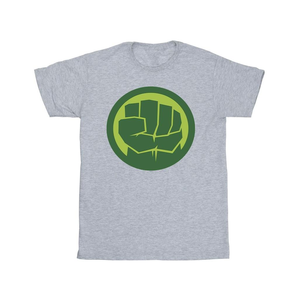 Marvel Mens Hulk Chest Logo T-Shirt