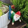 Funny Dwarf Garden Gnome Statue, Creative Resin Sculpture For Outdoor, Indoor, Patio, Yard, Lawn, Porch Decor, Novelty Gift