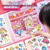 Новая магнитная тихая книга Moko: Наклейки Принцесса Сердечко и игрушка для рисования для девочек