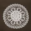 Кружевная вышивка Кружевная подставка Белая подставка под кофе Настольная подставка под чашку Свадебный банкетный декор