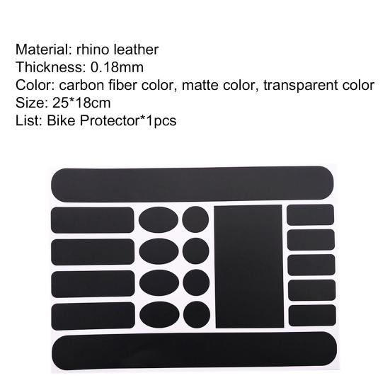 Наклейка-декаль для защиты от натирания и царапин цепи и рамы для катания на открытом воздухе для горного и шоссейного велосипеда