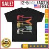 Guitar Retro Style Vintage T Shirt Men Fashion 2023 Women T Shirt Short Sleeve