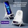 Wireless Fast Charging Charger Stand Mini Chair Wireless Charger Phone Holder Upgraded Wireless Charging Dock Station For iPhone Samsung Huawei