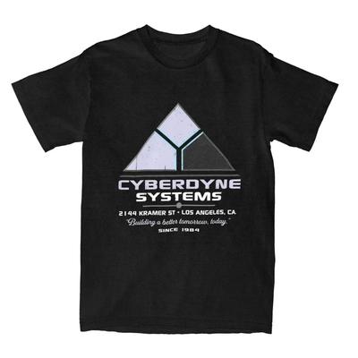 Мужская футболка Cyberdyne Systems Футболки Мода Компьютерная Летняя Футболка Y2K Смешная Повседневная 100 Короткий Рукав Большой Размер Свободная Мягкая