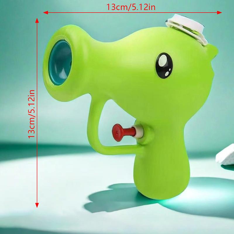 Cartoon Peashooter Water Spray Toys Summer Outdoor Beach Water Spray Toy Handheld Water Squirter Swimming Pool Fight Toys