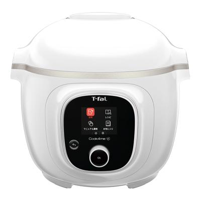 Скороварка электрическая Tefal 6 л 250 рецептов для меня, совместимая с режимом медленного приготовления пищи, CY8751JP, встроенная, «Cook White»