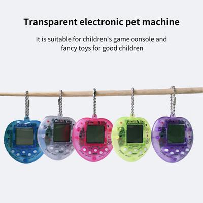Электронная машина для домашних животных, милая мини-персиковая сердечка, мини-растущая интерактивная виртуальная кибер-игрушка для домашних животных для детей
