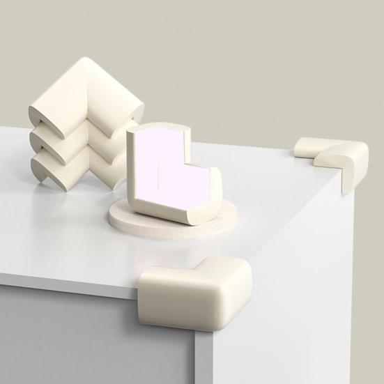 10 шт. Защитные уголки для мебели, противоударные, детские, мягкие, самоклеящиеся, для стола, угловые, острые края, защитный бампер, защитный чехол