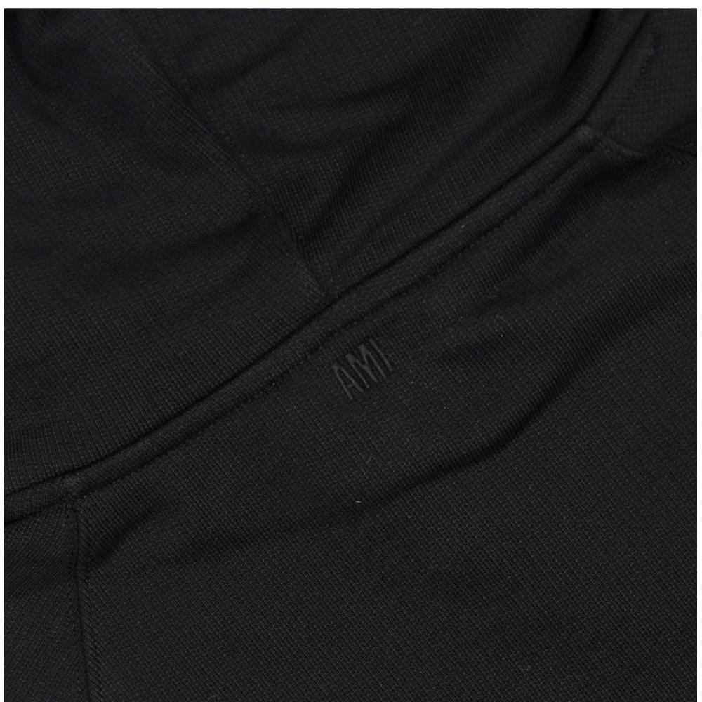 Ami Usw770 Big Heart Logo Terry Patch Hoodie 747 001