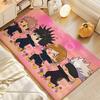 Anime J-Jujutsus-K-Kaisens Carpet Bathroom Anti-slip Mat Door Mat Home Decoration Mat Entrance Door Mat Scratch-resistant Door