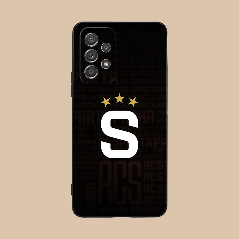 Чехол для мобильного телефона FC Sparta Praha для Samsung Galaxy A73 72 71 70 56 55 54 53 52 36 35 34 23 16 15 5G Цветной Защитный чехол