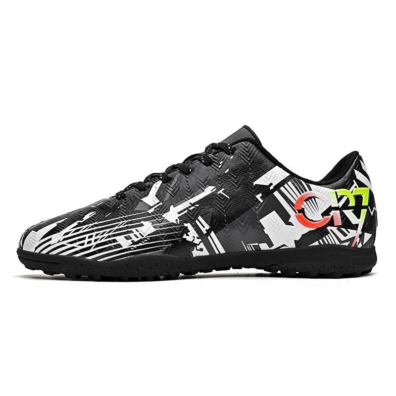 Men'S And Women'S Low Cut Long Nail Football Shoes With Lightweight Design, Artificial Turf Hard Ground Training And Competition