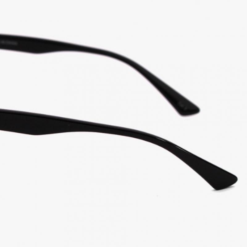 Puma Pu0158sk 001 Круглые комбинированные очки в роговой оправе, легкие, с азиатской посадкой, зеркальные солнцезащитные очки