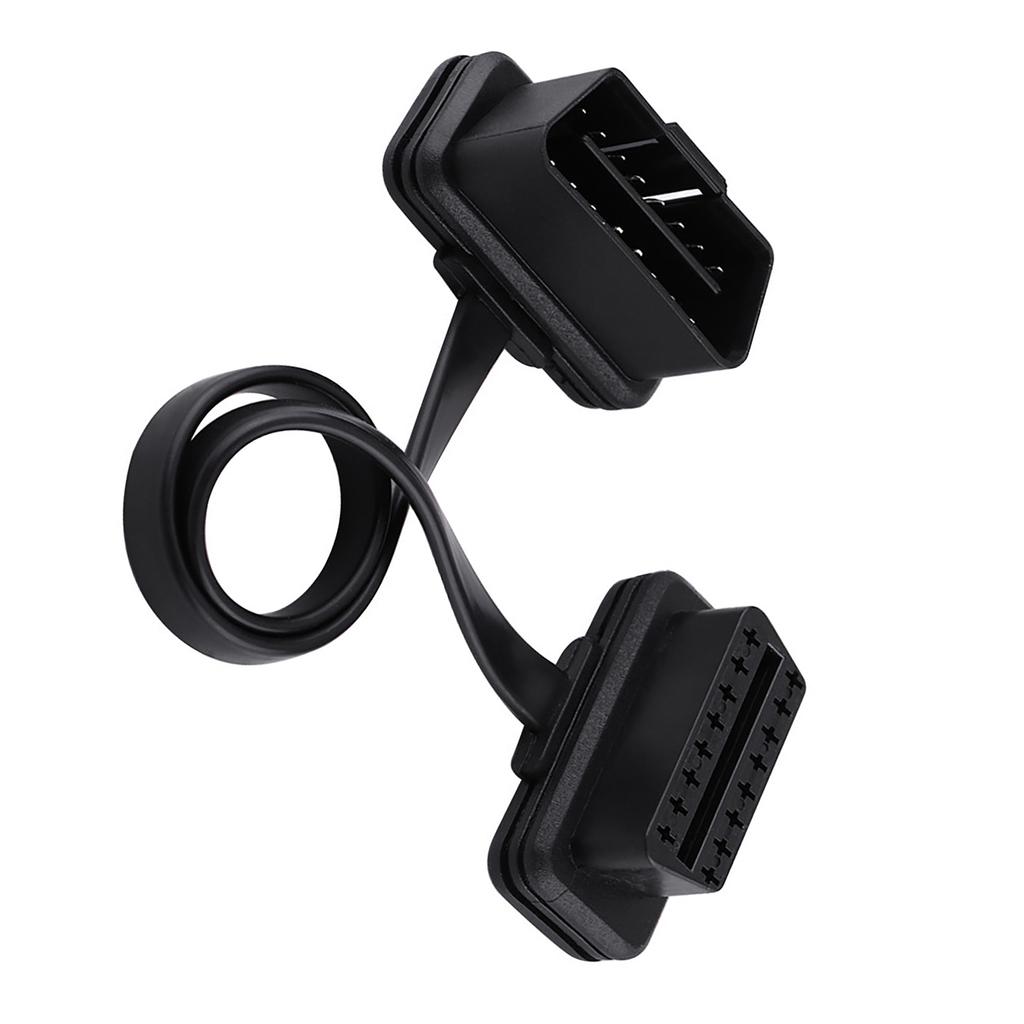 Автомобильный 16-контактный кабель-удлинитель OBD «папа-мама», диагностический адаптер