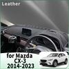 Fit for Mazda CX-3 CX 3 CX3 2014 2015 2016- Car Dashmat Accessories Dashboard Cover Pad DashMat Sunshade Protective Carpet