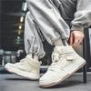 Unisex Couple Style 2024 New Four Seasons Fashion Trendy Sports Board Shoes for Men and Women High Top Lacing Sports Versatile