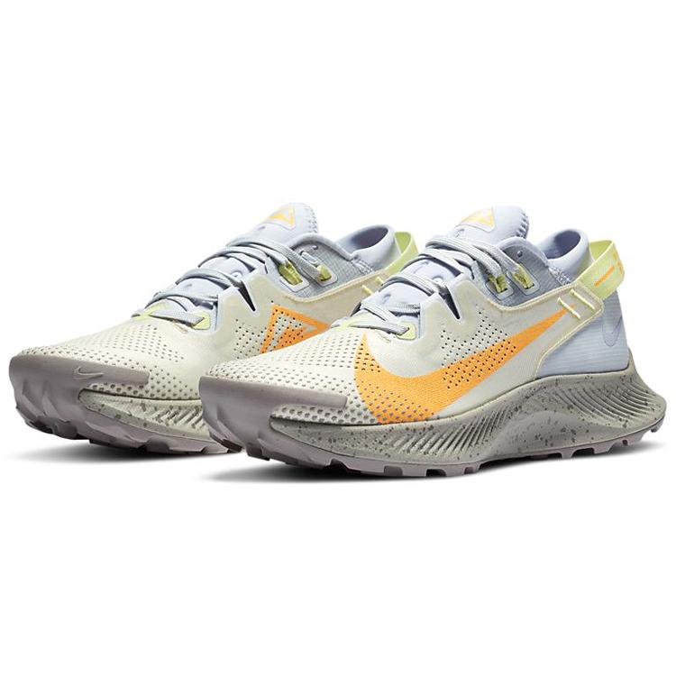 Nike Pegasus Trail 2 Платиновый Ископаемый Лазерно-Оранжевый Женские CK4309-001
