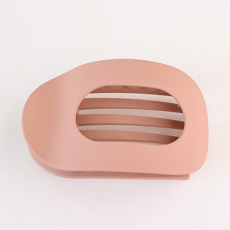 Новая матовая овальная французская заколка для волос с удобным дугообразным дизайном