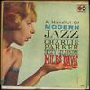 Виниловая пластинка CHARLIE PARKER, DIZZY GILLESPIE, MI - A Handful Of Modern Jazz B105 BARONET 1959 США Джаз Б/у