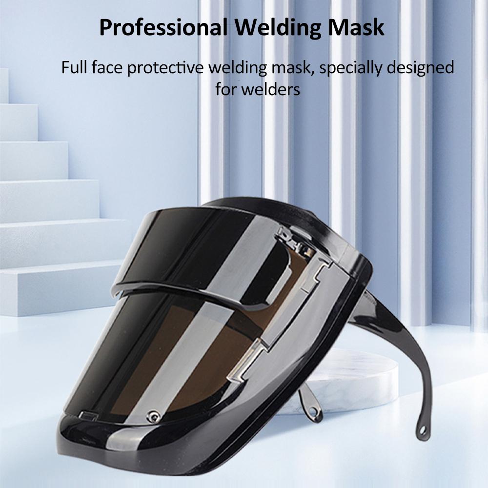 Сварочная маска для ПК, портативная сварочная маска с большим обзором на 180 градусов, устойчивая к высоким температурам маска для дуги