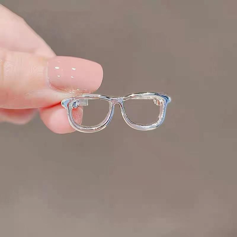 Cute Hollow Little Glasses Brooch Badge Clothing Accessories Jewelry Brooch Pins