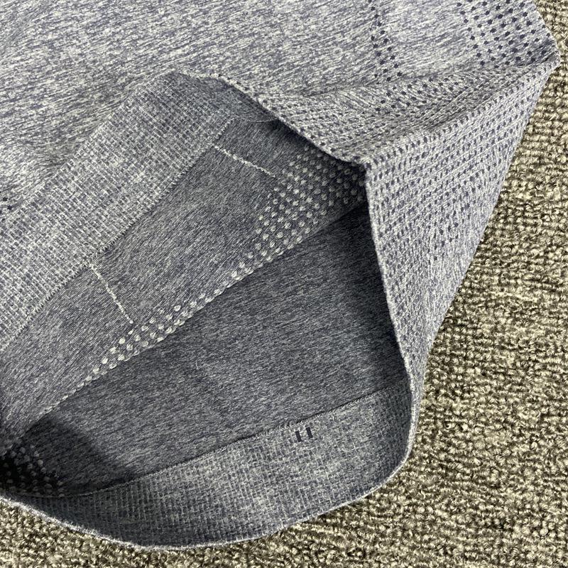 Женский бесшовный костюм для йоги: Топ в горошек с длинным рукавом и брюки с высокой талией, подтягивающие бедра