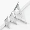 12 Pcs Shelf Bracket Connection Corner Trapezoid Angle Trapeziform Brace Square Code Brackets 90 Degree Support
