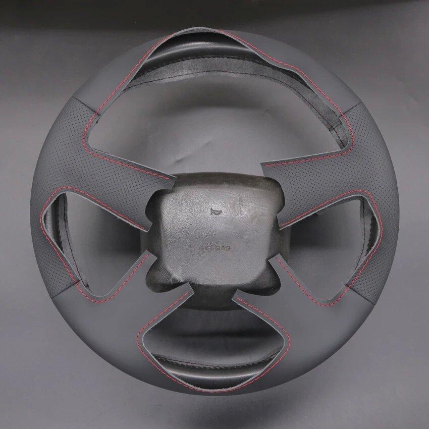 Черный противоскользящий чехол на руль из искусственной кожи для Chevrolet Silverado 1500 Avalanche Blazer K 1500 Chevy Van Tahoe 1999-2002