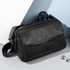 Men's Bag Genuine Leather Men's Bag Horizontal Cowhide Shoulder Bag Soft Leather Bag Business Fashion Casual Crossbody Bag