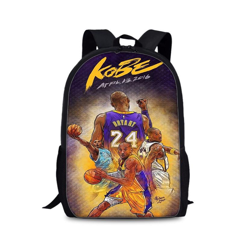 Школьный рюкзак Kobe Bryant из нейлона для повседневного использования и занятий спортом
