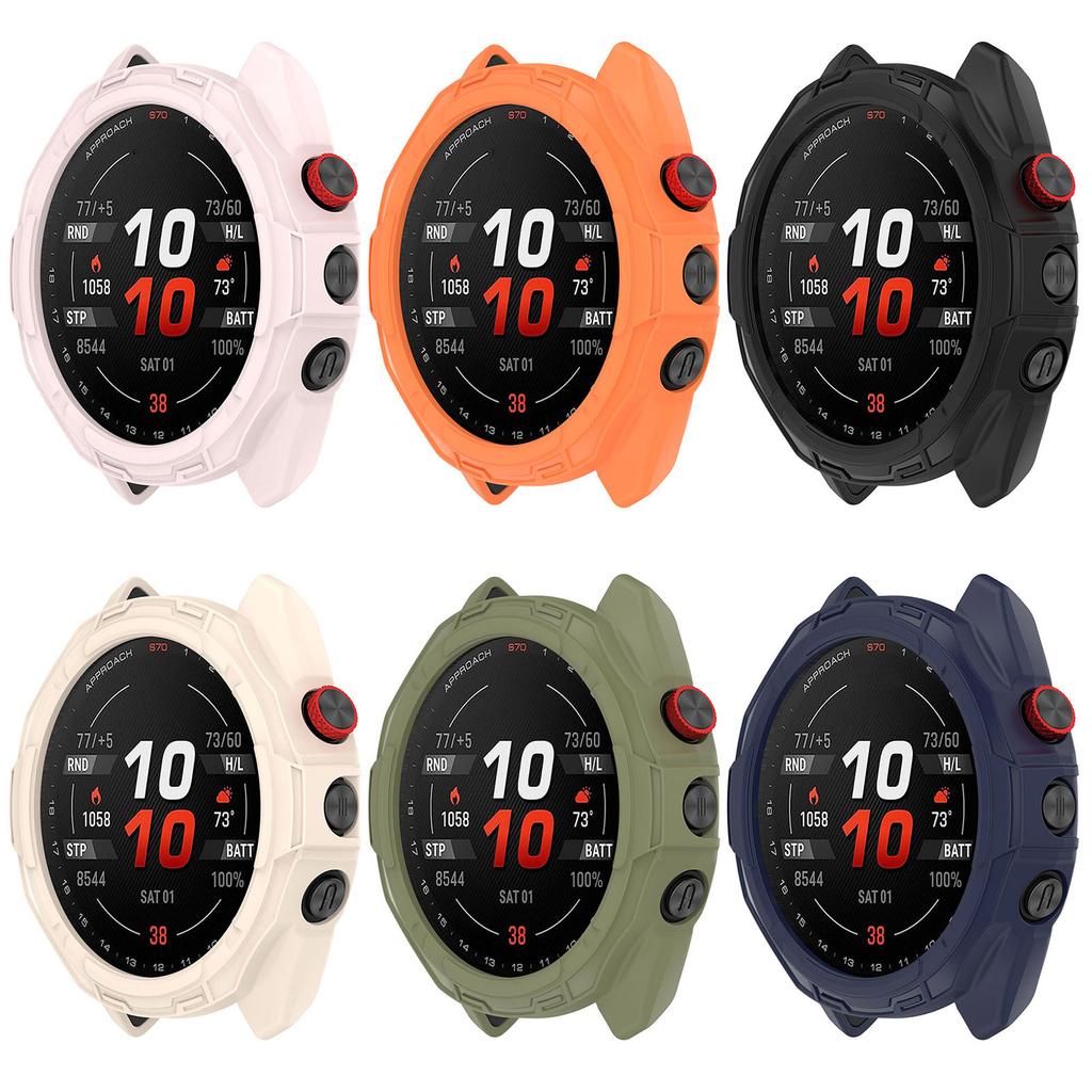 Чехол-бампер для смарт-часов Approach S70 42 мм / 47 мм, защитный чехол, полузакрытый корпус, аксессуары для наручных часов