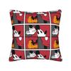 Mickey Mouse Graffiti Square Pillow Case  Cushion Cover Awesome Polyester Decor Pillowcase for Living Room 18"x18"