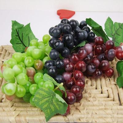 Модный унисекс искусственный виноград DIY для дома и сада, украшение для дома своими руками, новый букет, еда, свадебное украшение, поддельный пластик