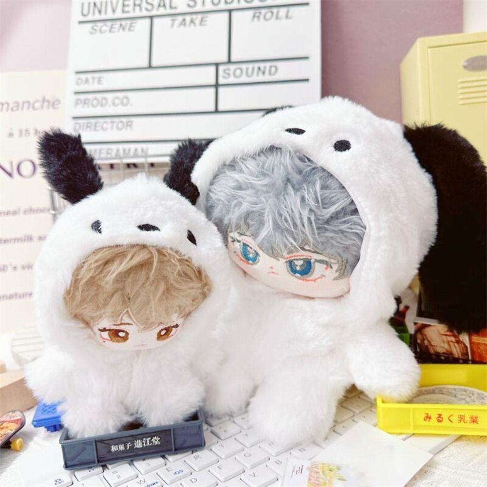 Fashion Doll Hoodies Dog Animal Doll Fur Coat 10/20cm Doll Clothes/Cotton Stuffed Dolls