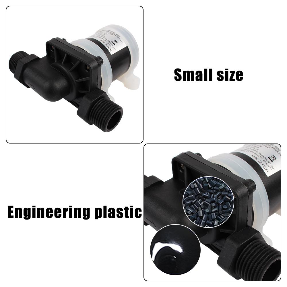 DC 12V 24V Бесщеточный солнечный двигатель Водяной насос Водонагреватель Душевой пол Подогреваемый насос Микро Погружной Водяной Насос